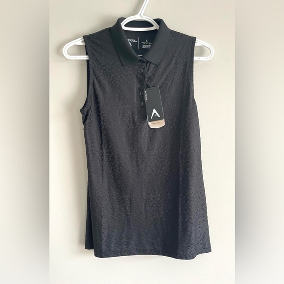 Antigua Women's Sleeveless Golf Polo in Marvellous - Picture 3 of 8